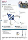 464 GEDORE Manual heavy-duty pullers The 2- and 3-arm pullers are suitable for the safe removal of ball bearings pulleys wheels and other close-fitting compone Каталог GEDORE 2014 Профессиональный слесарный инструмент и оборудование Стр. 462 ENG
