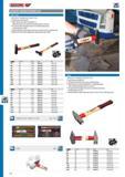 482 GEDORE ENGINEERS' HAMMERS ROTBAND-PLUS 600 E + 600 H ENGINEERS' HAMMER ROTBAND-PLUS Forged hammerhead DIN 1041 With contoured ash or hickory handle DIN 511 Каталог GEDORE 2014 Профессиональный слесарный инструмент и оборудование Стр. 480 ENG