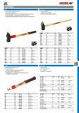 489 GEDORE SLEDGE HAMMERS SLEDGE HAMMER ROTBAND-PLUS Forged hammerhead DIN 1042 Spare handles complete with steel sleeve tapered collar fixing plate and wood s Каталог GEDORE 2014 Профессиональный слесарный инструмент и оборудование Стр. 487 ENG