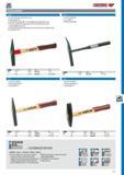 493 GEDORE SCALING HAMMERS SCALING HAMMER ROTBAND-PLUS Forged hammerhead Contoured hickory handle DIN 5111 with additional long hardened steel sleeve The sleev Каталог GEDORE 2014 Профессиональный слесарный инструмент и оборудование Стр. 491 ENG