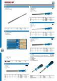 518 GEDORE CONTACT FILE I n blue PVC tear-off wallet TRIANGULAR FILE PVC handle DIN 7261 Form C 2-6 not standardised Cut 2 inchH HmmH Cut 0 Code No 6 150 2 0 0 Каталог GEDORE 2014 Профессиональный слесарный инструмент и оборудование Стр. 516 ENG