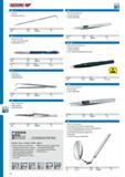 522 GEDORE SCRIBER Made from special steel CARBIDE SCRIBER Carbide silver with retractable Replaceable tip (E-746) TWEEZERS With angled tips Bright nickel-plat Каталог GEDORE 2014 Профессиональный слесарный инструмент и оборудование Стр. 520 ENG