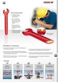 537 GEDORE VDE Check-Tool Insulation T All GEDORE VDE soft-plastic insulated safety tools have the Check-Tool insulation The two-colour multi-layer insulation Каталог GEDORE 2014 Профессиональный слесарный инструмент и оборудование Стр. 535 ENG
