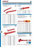 538 GEDORE VDESPANNERS VDE SINGLE ENDED RING SPANNER deep offset GEDORE vanadium steel 31CrV3 VDE insulation up to 1000 V acc to EN 60900 IEC 60900 two-ply Che Каталог GEDORE 2014 Профессиональный слесарный инструмент и оборудование Стр. 536 ENG