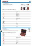 550 GEDORE VDE TOOL ASSORTMENT 26 pieces Particularly suited as the initial outfit for electrical specialists The GEDORE tool case ortool trolley are suited fo Каталог GEDORE 2014 Профессиональный слесарный инструмент и оборудование Стр. 548 ENG