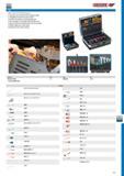 551 GEDORE TOOL CASE ELECTRICIAN 90 pieces The perfect tool set for the electrician or property manager A thoughtful assortment for the work to be done Packed Каталог GEDORE 2014 Профессиональный слесарный инструмент и оборудование Стр. 549 ENG