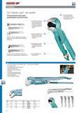 558 GEDORE PIPE WRENCHES Eck-Schwede-snap - the swedish Tried and tested bestseller with a powerful grip for more than 50 years WORKING PRINCIPLE T he jaw form Каталог GEDORE 2014 Профессиональный слесарный инструмент и оборудование Стр. 556 ENG