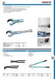 575 GEDORE RADIATOR VALVE SPANNER Spanner for tightening and removing Euro-cone radiator compression fittings with A F 30 mm cam lock and hex nuts Short flat v Каталог GEDORE 2014 Профессиональный слесарный инструмент и оборудование Стр. 573 ENG