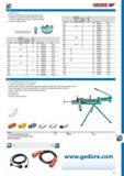 593 GEDORE BENDING TOOLS Consisting of bending former pipe holder and aluminium slide rail Bending formers pipe holders and steel bending rails are available o Каталог GEDORE 2014 Профессиональный слесарный инструмент и оборудование Стр. 591 ENG