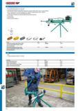 594 GEDORE PIPE BENDING MACHINE electro-hydraulic Sizes from 20 to 54 mm 0 and 1 2 to 2 up to 180 Especially suitable for thornless bending of thin-walled stai Каталог GEDORE 2014 Профессиональный слесарный инструмент и оборудование Стр. 592 ENG