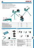 603 GEDORE ECCENTRIC ANGLE BENDER 100 mm working height For round flat and angled stocks in steel copper or aluminium up to 90 With bending tool sharp-edged r4 Каталог GEDORE 2014 Профессиональный слесарный инструмент и оборудование Стр. 601 ENG