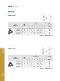 144 车削刀具 Turning Tools BSPT 55° 夕卜螺纹 External 订货号 Ordering Code Обозначение инструмента (код заказа) 螺距 Pitch (TPI) 尺寸 Dimensions (mm) Размеры в мм 库存 Availa Каталог GESAC 2015 Металлорежущий инструмент для промышленного станочного оборудования Токарные резцы со сменными режущими пластинами Фрезы сборные и монолитные Сверла Стр. 138
