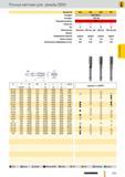 804 Ручные метчики Guhring для резьбы BSW Артикул 954 955 956 957 Стандарт DIN 2184-2 Стандарт DIN 352 Режущий материал HSS Покрытие Тип N Обозначение Ком Каталог GUHRING 2012 Режущий инструмент и инструментальная оснастка Стр. 833