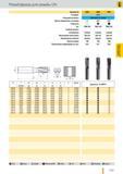 1002 Резьбофреза Guhring для резьбы UN Артикул Ns 3595 3596 3597 Стандарт СТП Режущий материал Цельный твердый сплав Группа применения твердого сплава К К Каталог GUHRING 2012 Режущий инструмент и инструментальная оснастка Стр. 1031
