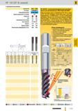 1094 RF 100 S F (6 лезвий) с центральным резом Артикул 3631 3632 Стандарт DIN 6527 L Режущий материал твердый сплав Группа применения твердого сплава К Р П Каталог GUHRING 2012 Режущий инструмент и инструментальная оснастка Стр. 1123