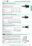465 Фрезерные цанговые патроны тип ER от Hahn Kolb Исполнение закаленное HRC 60 ± 2 (HV 700 ± 50), глубина глубина закалки 0,8 мм ± 0,2, вороненое Исполне Каталог HAHN+KOLB 2013 Стр. 465