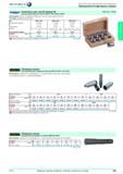 485 Комплекты цанг тип ER от Hahn Kolb форма HP для цанговых патронов Fahrion Centro P № 23360, 23760 Исполнение допуск на радиальное биение и точность по Каталог HAHN+KOLB 2013 Стр. 485