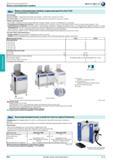 852 Ванны ультразвуковые (мойки), модельный ряд X-tra line FLEX для промышленного применения Исполнение X-tra line FLEX1 1-камерный агрегат для очистки дл Каталог HAHN+KOLB 2013 Стр. 852