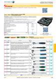 1137 GEDORE Набор торцевых головок TORX с шестигранными вставками Исполнение 43 предметов, свободно вращающаяся головка трещотки, 3 определенных положения, Каталог HAHN+KOLB 2013 Стр. 1137