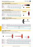 1168 TORX Ключи шестигранные с жалом, расположенным по с жалом, расположенным под углом из хром-ванадиевой стали, Исполнение закаленные, с матовым хромиров Каталог HAHN+KOLB 2013 Стр. 1168