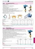 1599 Тали электрические DCM-Pro оапю components Грузоподъемность до 250 кг- управление одной рукой Стандартное исполнение Ход крюка 2,8 м в комплекте с нак Каталог HAHN+KOLB 2013 Стр. 1599