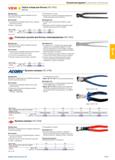 1349 Ручной инструмент \ Кусачки и бокорезы tf В1Д1 TopCut клещи для бетона (ISO 9242) Кусачки Применение: Для скручивания и захвата проводов или для Каталог HAHN+KOLB 2019 Инструмент режущий по металлу Оснастка станочная зажимная Измерительное оборудование и приборы Производственная мебель Техническая химия Стр. 1335