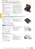 1462 Общие требования \ Ящики и футляры для инструментов Ф Competence XXL 2 Набор инструментов электрика ассортимент из 115 штук в жестком чемодане на Каталог HAHN+KOLB 2019 Инструмент режущий по металлу Оснастка станочная зажимная Измерительное оборудование и приборы Производственная мебель Техническая химия Стр. 1448