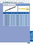 553 SERIES 46Y 47Y 48YISLM SOLID CARBIDE THREAD MILLS - SMALL DIAMETER SHORT LEFT-HAND ISO PROFILE 2XD AND 3XD P L1 L2 Pitch Thread Shank D2 No of Extension Over Каталог INGERSOLL 2011 Режущий инструмент и инструментальная оснастка Стр. 555