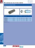 612 Jft BTA INDEXABLE DRILL TBTA-A FOR SMALL DIAMETERS SINGLE TUBE SYSTEM - INNER SINGLE START THREAD Diameter 1 142-1 496 D Dimension Tube Designation L 11 d1 d Каталог INGERSOLL 2011 Режущий инструмент и инструментальная оснастка Стр. 614