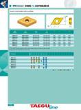 910 dnmg fg chipbreaker NEGATIVE 55 DEGREE RHOMBIC INSERTS FOR FINISHING ANSI ISO feed ap ld t R Number Number (ipr) (inch) Insert is screw held For use in holde Каталог INGERSOLL 2011 Режущий инструмент и инструментальная оснастка Стр. 912