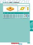 915 DNMG RT CHIPBREAKER NEGATIVE 55 DEGREE RHOMBIC INSERTS FOR ROUGHING WIDE TOUGH RAKE ANGLE R V ANSI Number ISO Number DNMG432RT DNMG150408RT 017 ( 010- 026) 1 Каталог INGERSOLL 2011 Режущий инструмент и инструментальная оснастка Стр. 917