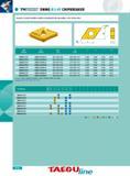 916 DNMG R L-VF CHIPBREAKER NEGATIVE 55 DEGREE RHOMBIC INSERTS FOR VIBRATION FREE MACHINING LOW CUTTING FORCE O LO c d V r l t ANSI ISO feed ap l d t R Number Nu Каталог INGERSOLL 2011 Режущий инструмент и инструментальная оснастка Стр. 918