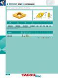 966 DCMT FA CHIPBREAKER POSITIVE 7 CLEARANCE 55 DEGREE RHOMBIC INSERTS FOR SUPER FINISHING ANSI ISO feed ap ld t R D1 Number Number (ipr) (inch) DCMT21 50 5FA DC Каталог INGERSOLL 2011 Режущий инструмент и инструментальная оснастка Стр. 968