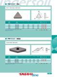 1003 tpg POSITIVE 11 DEGREE TRIANGLE CERAMIC INSERTS 60 4ii' t ANSI ISO l d t R V -a 0 0 O 0 CO Number Number 05 CQ c CQ C CQ c TPG221 TPGN110304 0 394 0 250 0 12 Каталог INGERSOLL 2011 Режущий инструмент и инструментальная оснастка Стр. 1005