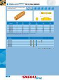1284 HTDT-E (FULL RADIUS) FULL RADIUS PRECISION INSERTS FOR EXTERNAL TURNING GROOVING AND PROFILING OD Turning OD Grooving -G Designation TDT3 00E-1 50 3 3 00 0 1 Каталог INGERSOLL 2011 Режущий инструмент и инструментальная оснастка Стр. 1286