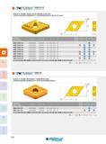 106 DNMG R/L-VF DNMG R/L-VF NEGATIVE 55° RHOMBIC INSERTS, FOR LOW /MEDIUM CUTTING FORCE PLAQUETTES NÉGATIVES RHOMBIQUES 55°, POUR MOYENNE-ÉBAUCHE - RÉDUIT L Каталог INGERSOLL 2015 Металлорежущий токарный инструмент Резцы Державки Сменные режущие многогранные пластины для точения на станках Стр. 106 ENG FRA