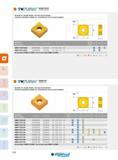 124 SNMM RH(N SNMM RH(N NEGATIVE 90° SQUARE INSERTS, FOR HIGH FEED ROUGHING PLAQUETTES NÉGATIVES CARRÉES 90°, POUR ÉBAUCHE SOUS DE HAUTES AVANCES Designatio Каталог INGERSOLL 2015 Металлорежущий токарный инструмент Резцы Державки Сменные режущие многогранные пластины для точения на станках Стр. 124 ENG FRA