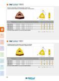 148 immijm ’' wnmg em NEGATIVE 80° TRIGON INSERTS, FOR MEDIUM ROUGHING / STAINLESS STEEL PLAQUETTES NÉGATIVES TRIGONES 80°, POUR MOYENNE-ÉBAUCHE / ACIERS IN Каталог INGERSOLL 2015 Металлорежущий токарный инструмент Резцы Державки Сменные режущие многогранные пластины для точения на станках Стр. 148 ENG FRA
