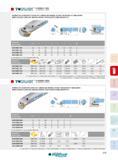 279 WPÜW A-TDZNR/L 1185- INTERNAL TOOL HOLDER WITH T HOLDER TYPE CLAMPING AND INTERNAL COOLANT, FOR NEGATIVE 55° DNMG INSERTS BARRE D'ALESAGE A BRIDE AVEC A Каталог INGERSOLL 2015 Металлорежущий токарный инструмент Резцы Державки Сменные режущие многогранные пластины для точения на станках Стр. 279 ENG FRA