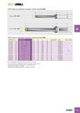 869 Свёрла Iscar со сменными головками Глубина сверления 8xD DCM Глубина сверления 8xD 0D(1) Диапазон Обозначение d di Li L2 Размер гнезда Ключ 10 0-10 9 80 DCM Каталог ISCAR 2005 Металлорежущий инструмент и оснастка для металлообрабатывающих станков и комплексов с ЧПУ Стр. D15