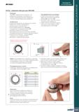 1069 ER Collet Руководство по эксплуатации ER-Top - зажимная гайка для цанг DIN 6499 Описание Гайка ER с подшипником скольжения - это уникальная конст Каталог ISCAR 2020 Фрезы твердосплавные монолитные и сборные Сверла спиральные с СМП Пластины режущие сменные Вспомогательный инструмент для станков по металлу Стр. 1065