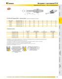 456 Инструмент с хвостовиком BT 40 Гидравлические патроны Slim Line (продолжение) HC Slim-BT форма B/AD метрический (продолжение предыдущей страницы) номер зак Каталог KENNAMETAL 2007 Системы инструмента Станочная инструментальная оснастка Стр. 455