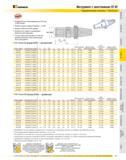 512 Инструмент с хвостовиком CV 40 Гидравлические патроны Trend Line Предварительно балансированы до G6,3 при 15 000 об/мин Резьба стержня оправки 5/8 дюйма - Каталог KENNAMETAL 2007 Системы инструмента Станочная инструментальная оснастка Стр. 511