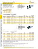517 Инструмент с хвостовиком CV 40 Одноугловые цанговые патроны TG Превосходный зажим (преимущество 3:1) Балансировка за счет конструкции Резьба стержня оправк Каталог KENNAMETAL 2007 Системы инструмента Станочная инструментальная оснастка Стр. 516