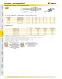 567 Инструмент с хвостовиком DV 40 Гидравлические патроны Slim Line (продолжение) HC Slim-DV форма B/AD метрический (продолжение предыдущей страницы) номер зак Каталог KENNAMETAL 2007 Системы инструмента Станочная инструментальная оснастка Стр. 566