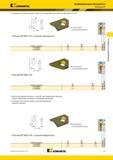 957 Пластины BF Стандартные стальные корпуса сверл Kennametal сконструированы для пластин с фасками 41° и 45° Комбинированные инструменты < t V 3 41 R901 Мастер-каталог KENNAMETAL 2013 Металлорежущий инструмент Точение Обработка отверстий Фрезерование Стр. I13
