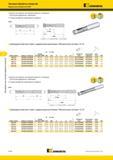 1156 Модульные развертки Kennametal RHM Корпус инструмента поставляется вместе с затяжным болтом для радиального крепления Головка развертки заказывается о Мастер-каталог KENNAMETAL 2013 Металлорежущий инструмент Точение Обработка отверстий Фрезерование Стр. K108