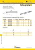 1908 Фрезы Kennametal для профильной обработки KDMB Фреза для чистовой обработки со сменными пластинами и сферическим концом В наличии имеются фрезы диамет Мастер-каталог KENNAMETAL 2013 Металлорежущий инструмент Точение Обработка отверстий Фрезерование Стр. R68