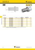 546 Инструментальные системы Оснастка KM4X 100 Модульные адаптеры KM Kennametal КМ KM-KM4X ПРИМЕЧАНИЕ при затягивании приводного винта соблюдайте рекомендо Каталог KENNAMETAL 2014 Инновации Новый металлорежущий инструмент и инструментальная оснастка для станков и станочных комплексов Стр. E34