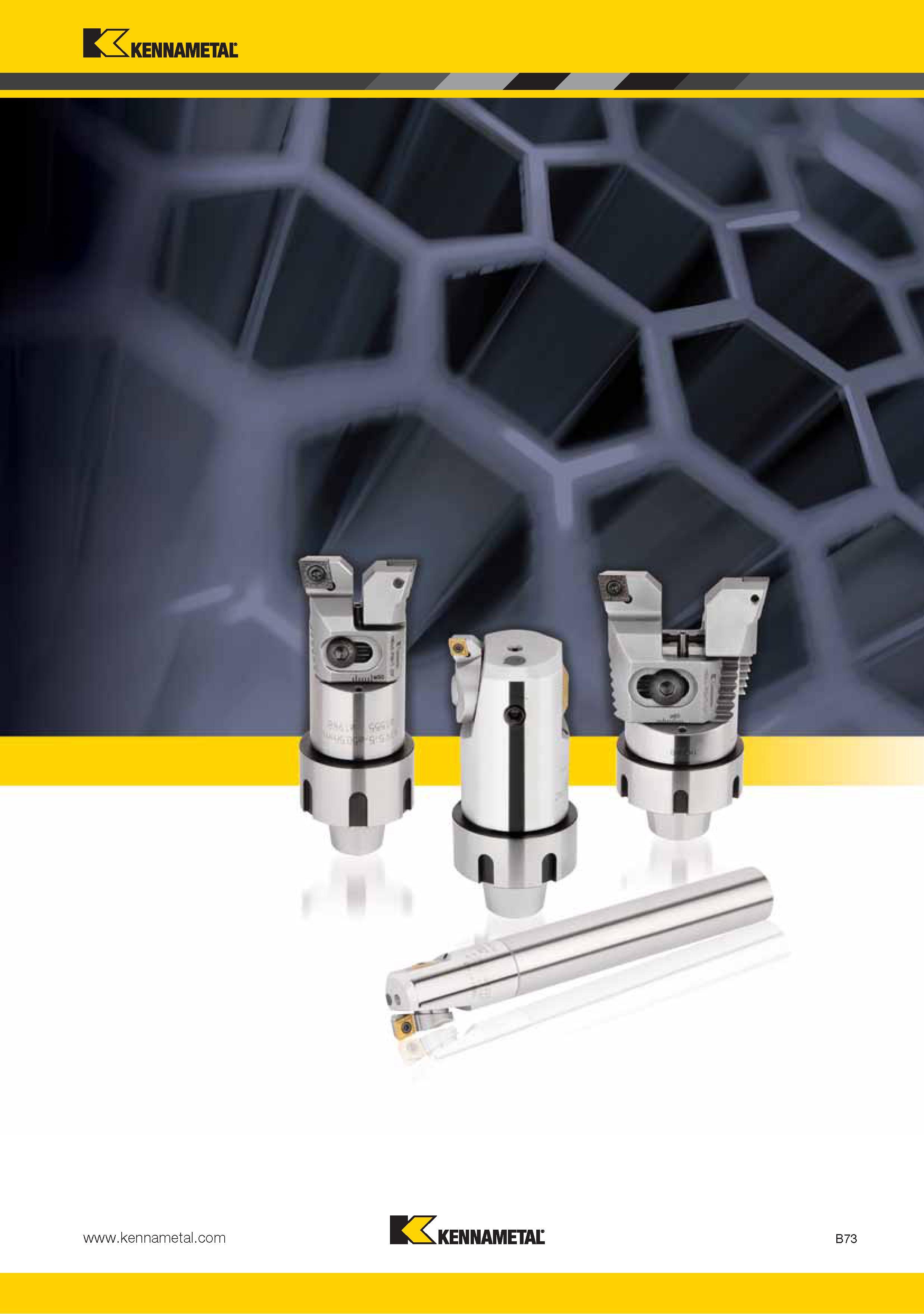 87 Металлорежущий станочный инструмент Kennametal Каталог KENNAMETAL 2015 Инновации Металлорежущий инструмент и инструментальная оснастка для металлообработки Стр. B73